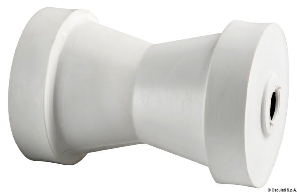 Rullo centrale 130 mm bianco - 02.003.02